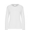 Camiseta a la base dry fit manga larga dama Blanco