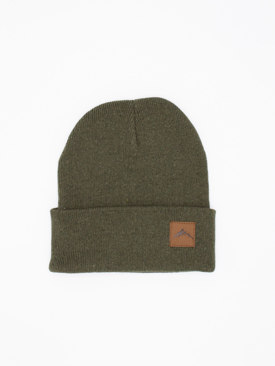 Gorro de lana Bariloche - Militar 