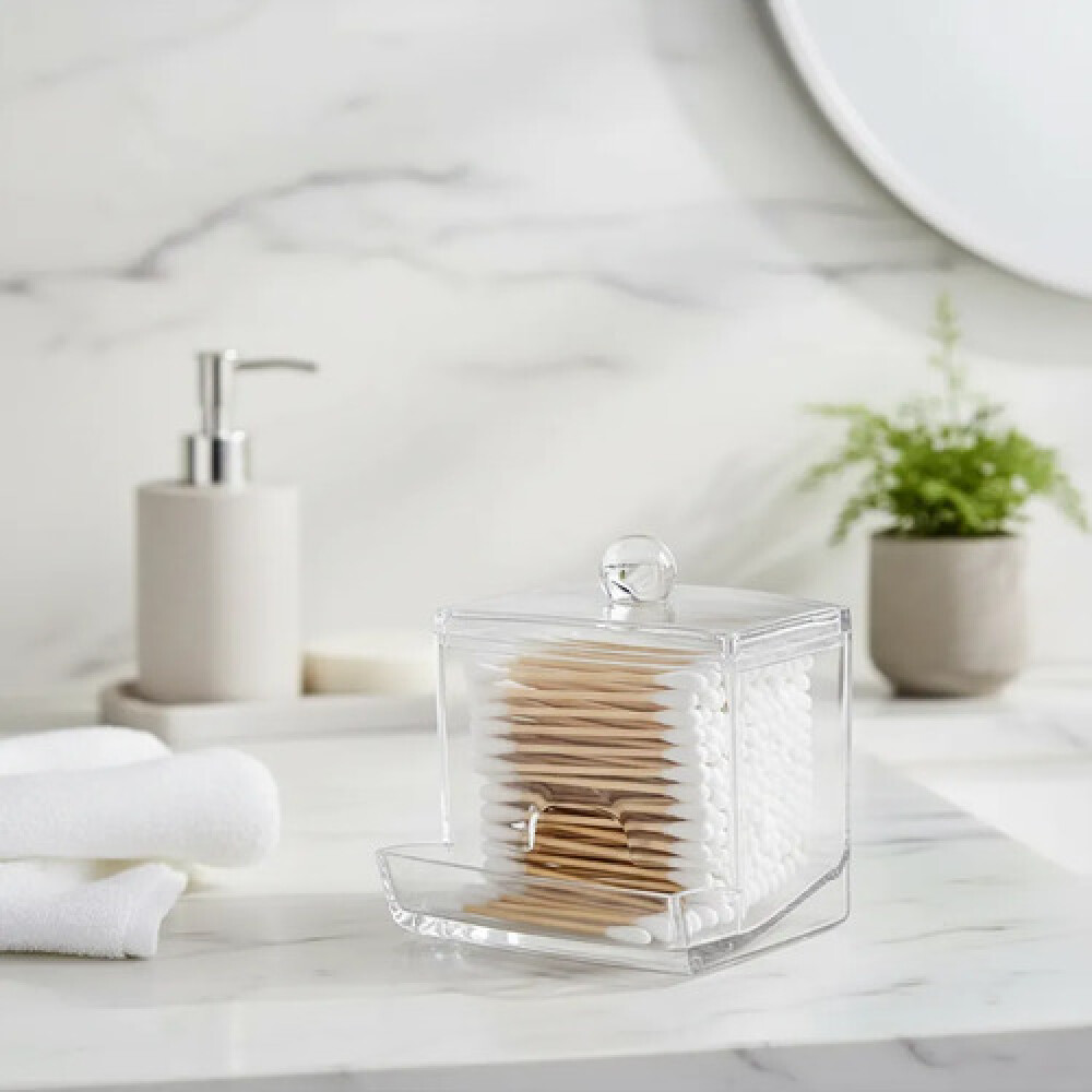 Organizador de baño cuadrado acrilico Organizador de baño cuadrado acrilico