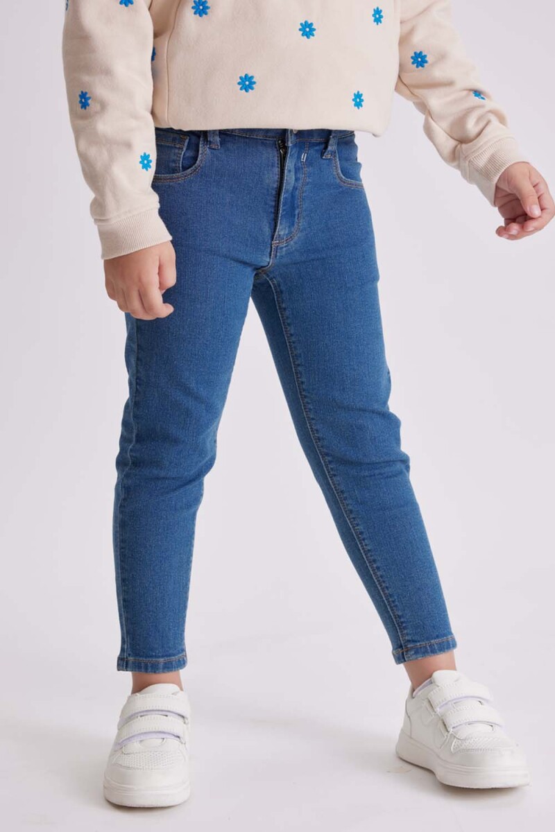 Pantalón de jean skinny Azul