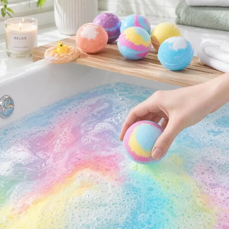 Set X12 Bombas De Baño Bath Boom Juguetes Sorpresa Set X12 Bombas De Baño Bath Boom Juguetes Sorpresa