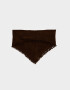 Bufandas Bufanda Formato Bandana - Marron Chocolate