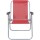 Silla Alta Aluminio Bel Lazy 71X53X54CM ROJO