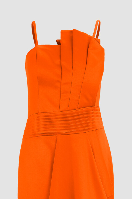 Vestido Alessandra Naranja