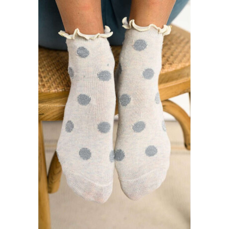 Medias Lunares Celeste