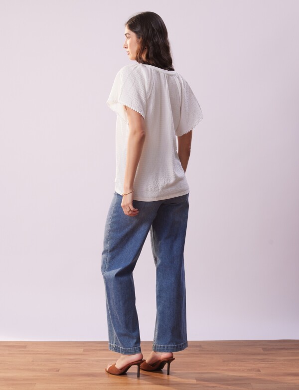 Blusa Cordel CRUDO