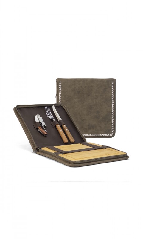 SET PARRILLERO BEEFMASTER TABACO