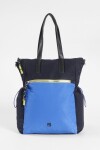 Mochila shopper bolsillos azul marino