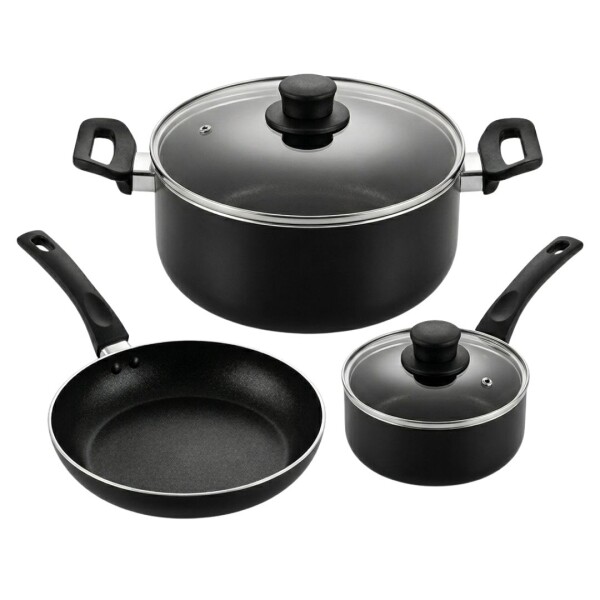 JUEGO DE OLLAS SAMURAI AMERCOOK 3 PIEZAS JUEGO DE OLLAS SAMURAI AMERCOOK 3 PIEZAS