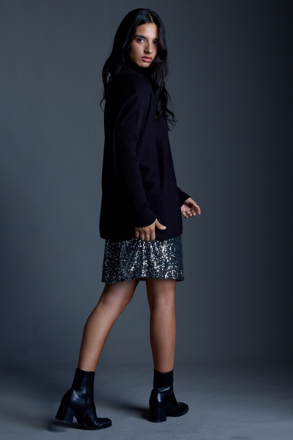 Polera Oversize NEGRO