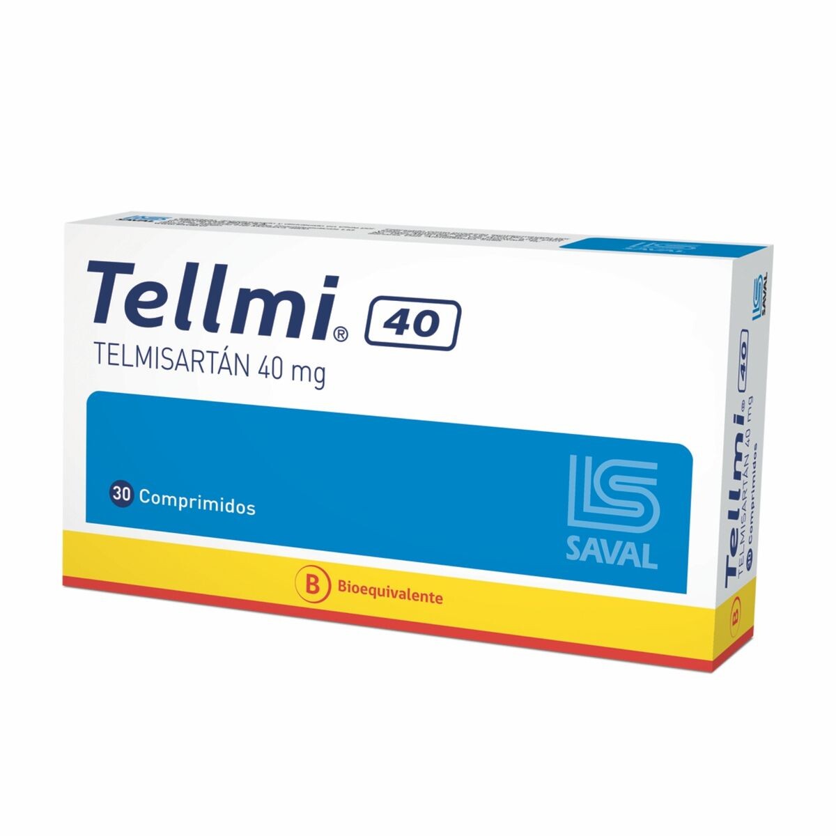 TELLMI 40 MG. CJ X 30 COMP. 
