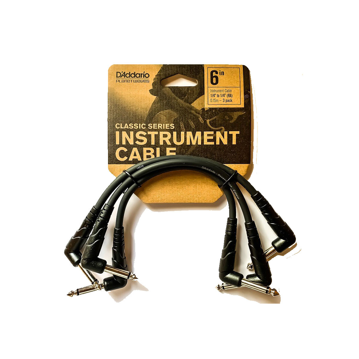 CABLE GUITARRA PACK PLANET W PWCGTP305 CLASSIC 05´ 