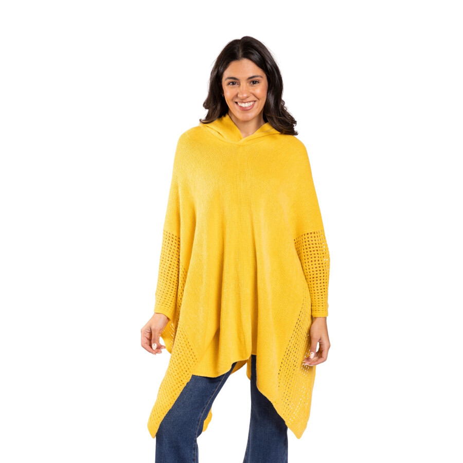 CHERRY PONCHO MUSTARD