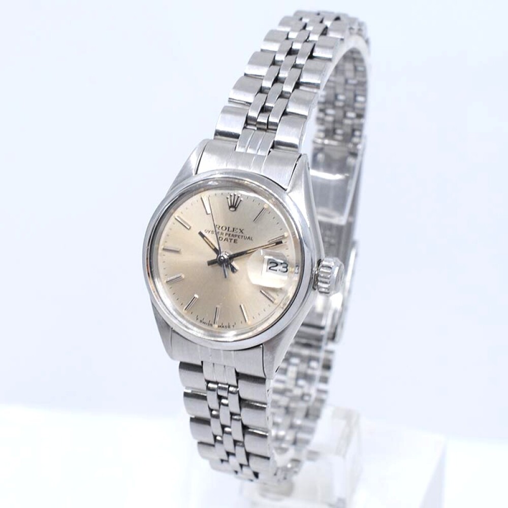 Rolex date dama 6516 acero inoxidable 25 mm año 1970 Rolex date dama 6516 acero inoxidable 25 mm año 1970
