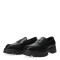 Zapato de Mujer Miss Carol mocasin KANU con tachas Negro