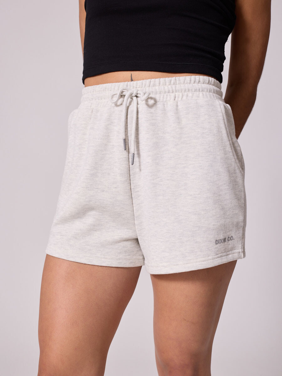SHORT ANDRYS26 DIXIE - Gris Melange 