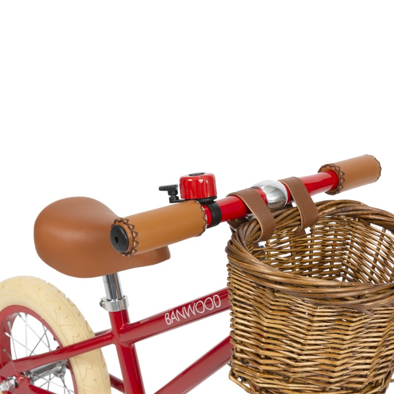 Bicicleta de balanceo sin pedales Rojo