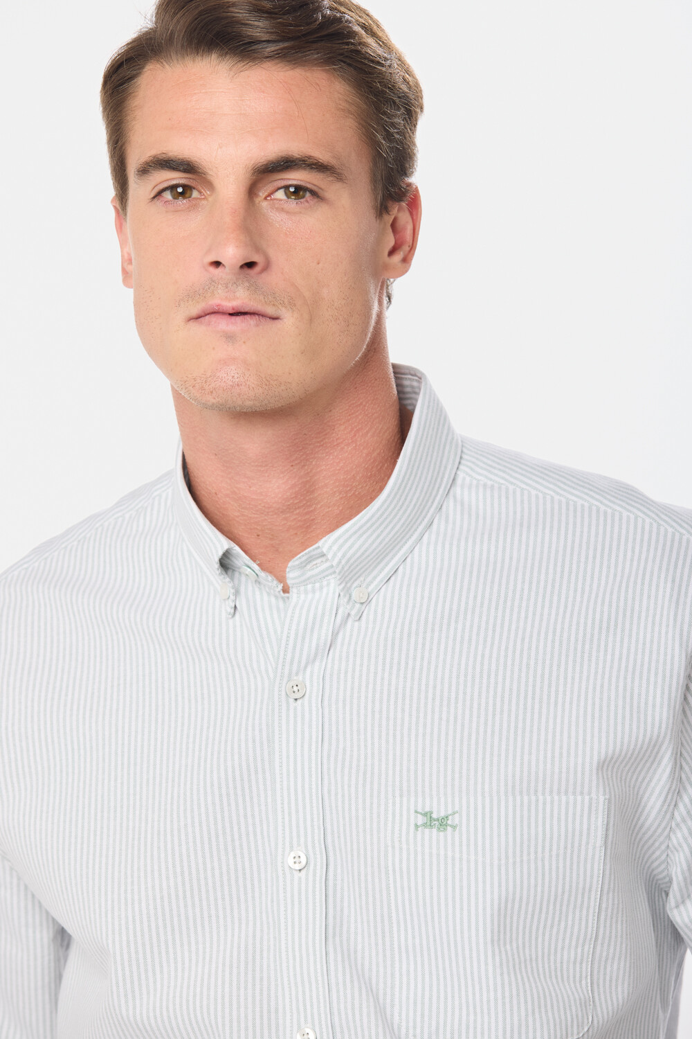 CAMISA OXFORD Verde