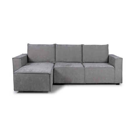 Rinconera Urban - Tela Microfibra - Chaise Izquierdo 12074 (Gris)