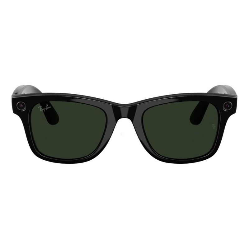 Lente Ray-Ban Meta Wayfarer Gen2 Shiny Black Trans Graphite Green L 721308 Lente Ray-Ban Meta Wayfarer Gen2 Shiny Black Trans Graphite Green L 721308