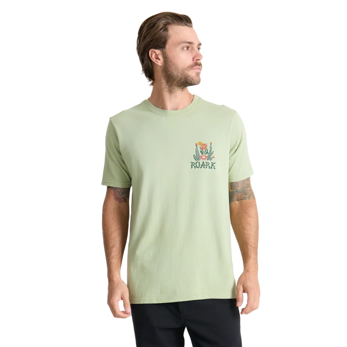 Remera Roark Cactus Garden - Verde 