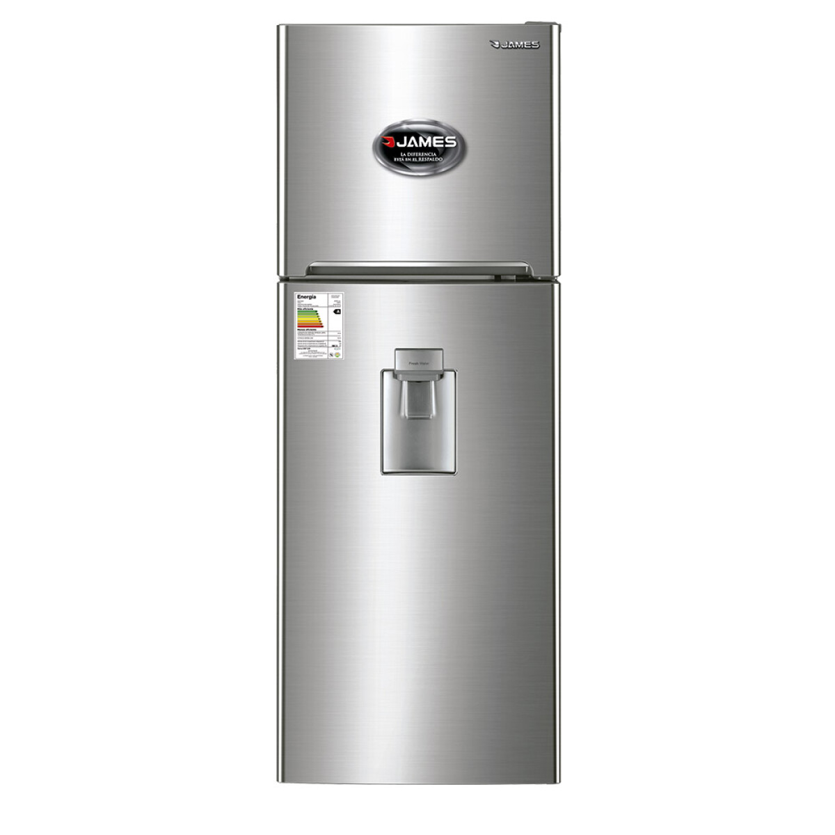 Refrigerador James c/Dispensador J-300 Inox. 