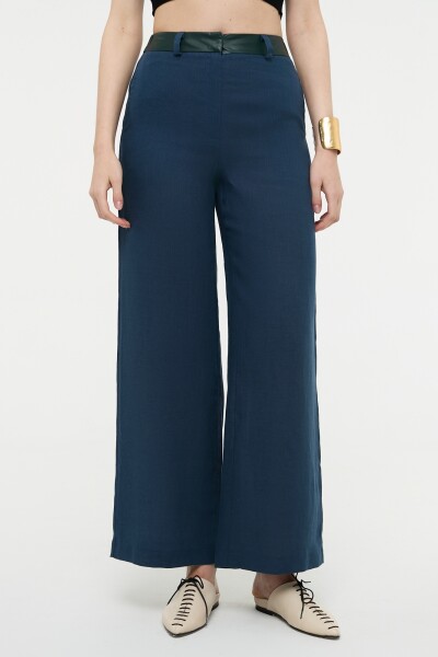 PANTALON SUELTO Azul