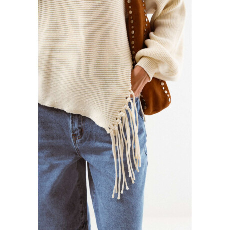 Sweater Flequi Off White