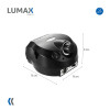 Torno Uñas Lumax 30000rpm Profesional Con Pedalera Negro