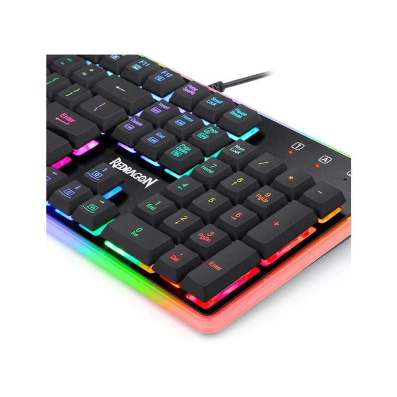 Teclado Redragon K509RGB-SP Dyaus Black hibdrido Español Teclado Redragon K509RGB-SP Dyaus Black hibdrido Español