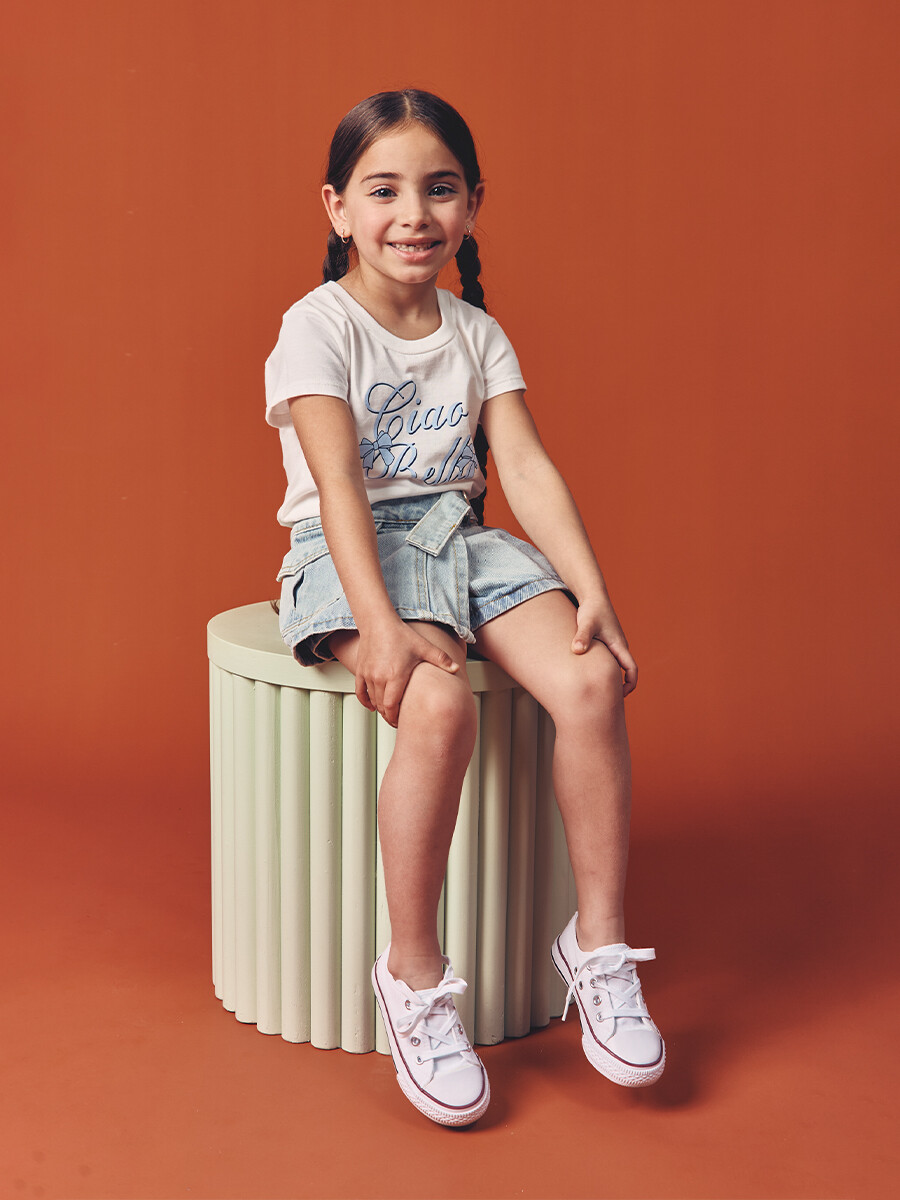 REMERA ESTAMPADA - OFF WHITE 