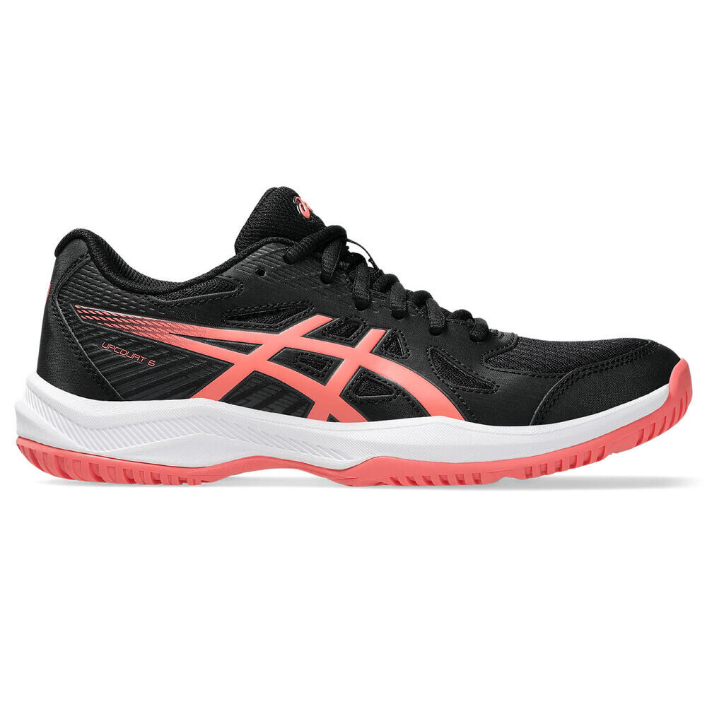 Upcourt 6 - Mujer Black/papaya