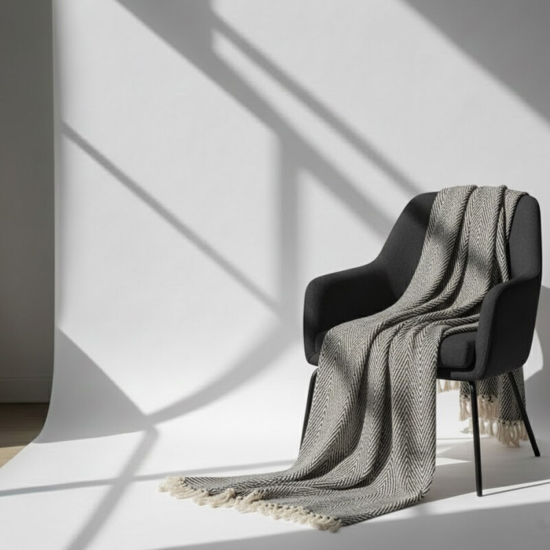 Manta para sillón y cama algodón Espiga 230cm