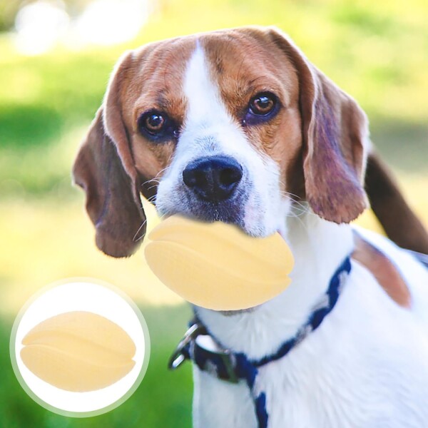 Juguete Perro Tipo Hueso Mordible Resistente Estimulante Variante Color Amarillo
