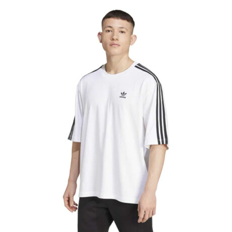 Remera MC Adidas Oversize Tee Blanco