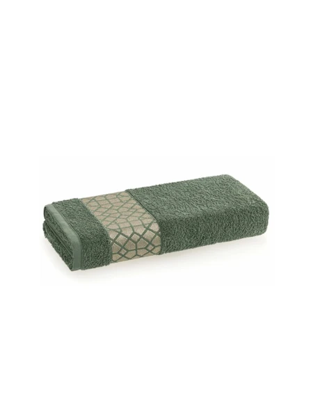TOALLA ROSTRO COROA VERDE