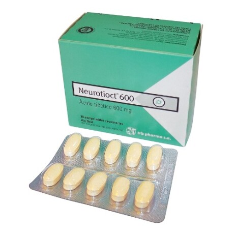 Neurotioct 600mg 30 Comprimidos Neurotioct 600mg 30 Comprimidos