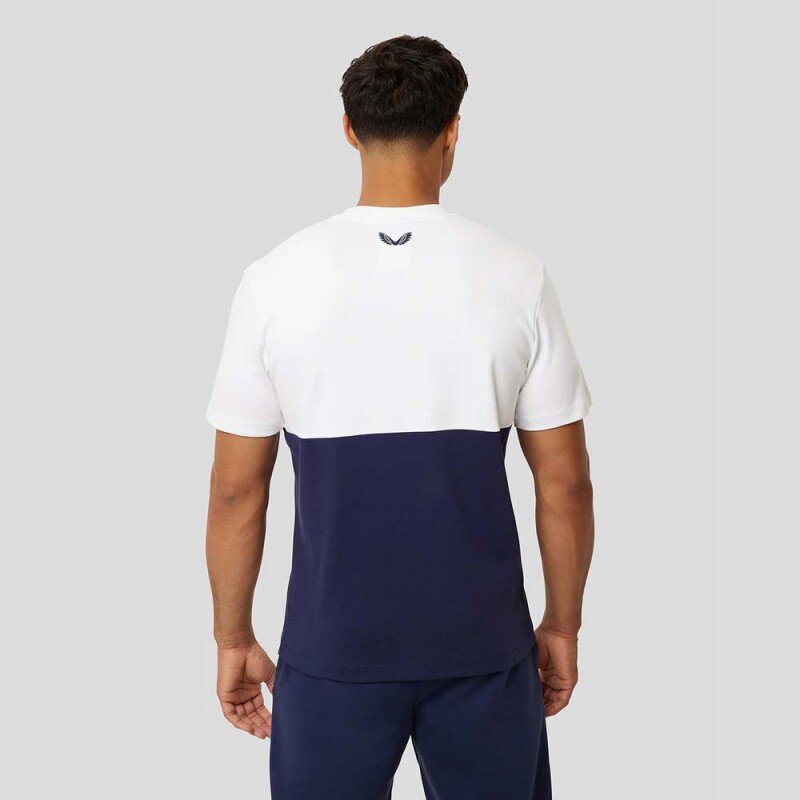 Colourblock Recovery Tee - Hombre White