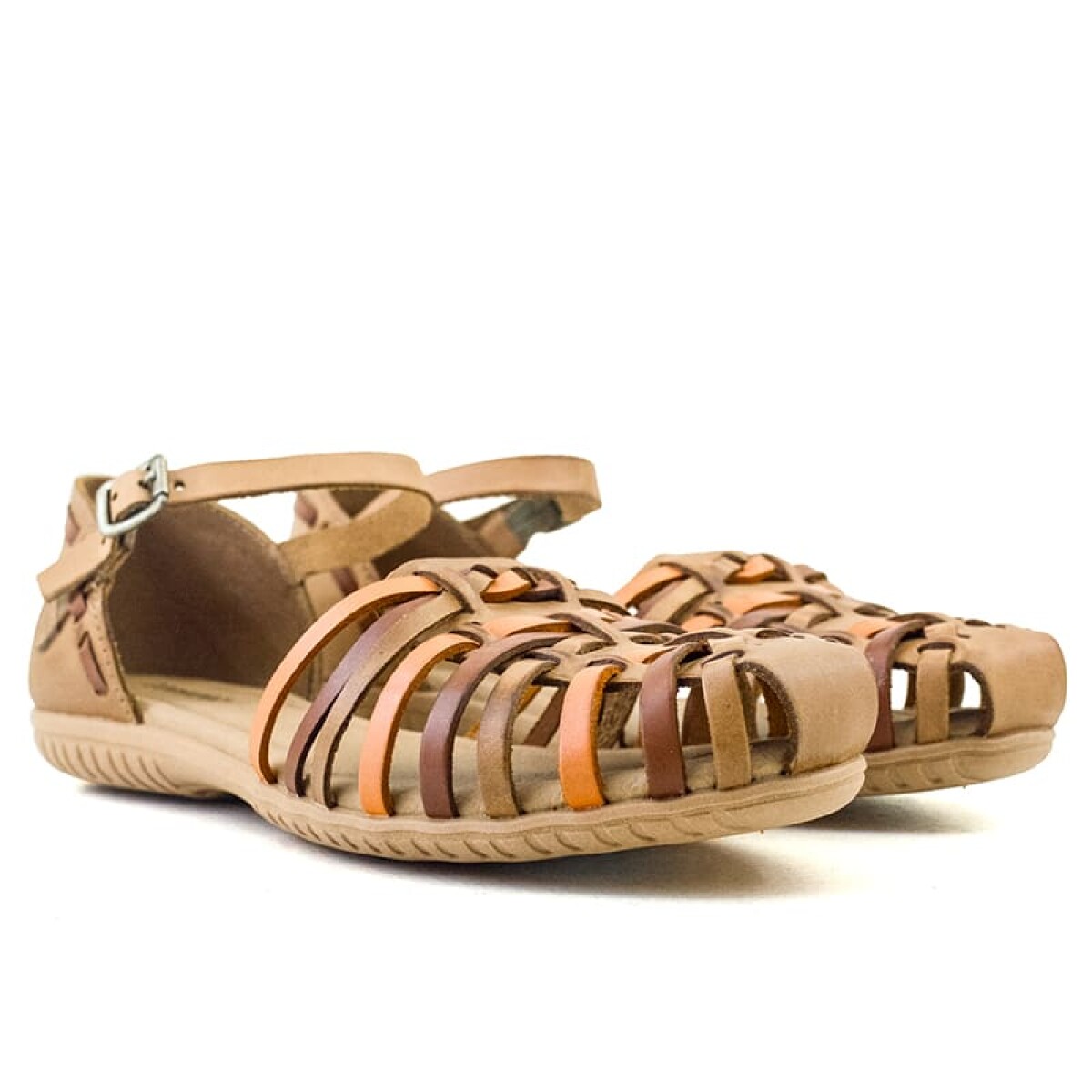 Sandalias Country Tiras de Mujer - 31401 - Amarula 