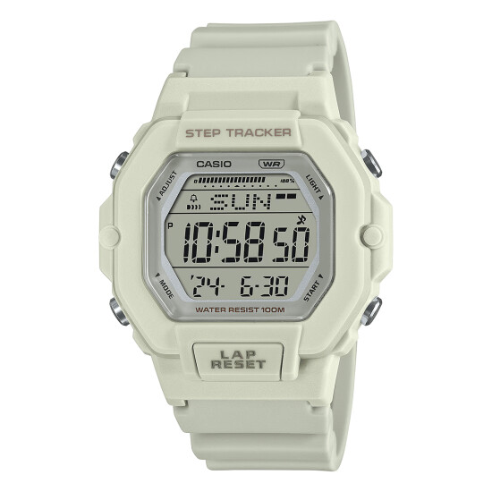 Reloj CASIO LWS2200H-8AVDF en Resina Blanco Esfera 43mm 0