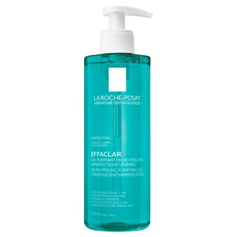 La Roche Posay Effaclar gel purificante micro exfoliante 400 ml La Roche Posay Effaclar gel purificante micro exfoliante 400 ml