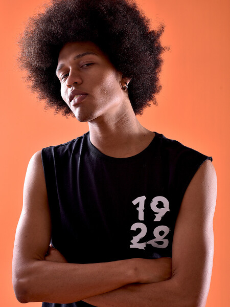 MUSCULOSA MICKEY 1928 NEGRO