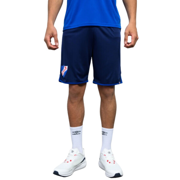 Short Umbro Nacional de Hombre - 40121556 Azul-blanco