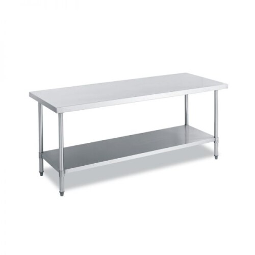 Mesa de Trabajo Inox. 1.2 m con estante inferior Perpetua Mesa de Trabajo Inox. 1.2 m con estante inferior Perpetua