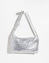 City Cartera Formato City - Plateado Niquel