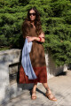 VESTIDO MARGA MARRON