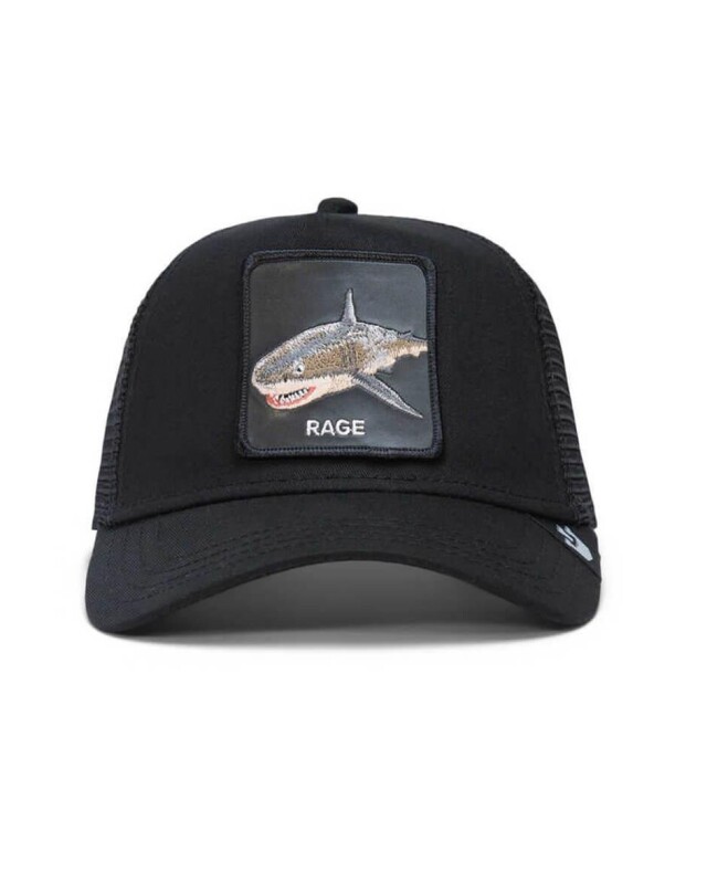 Gorra Goorin Bros Trucker Baseball - The Rage Shark Negro