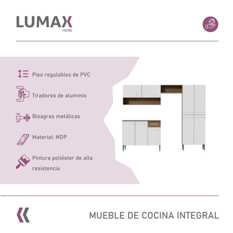 Mueble de cocina Compacto 229 cm Mueble de cocina Compacto 229 cm