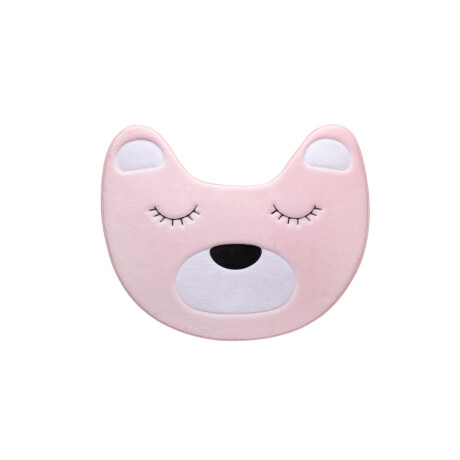 Alfombra para baño forma de oso Rosa