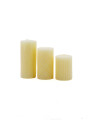 VELAS PILAR SET X3 NATURAL